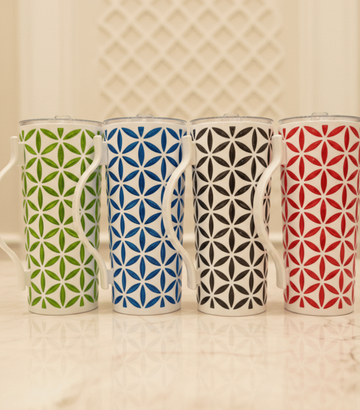 Flower Cut Double Colour Jug 1.8L