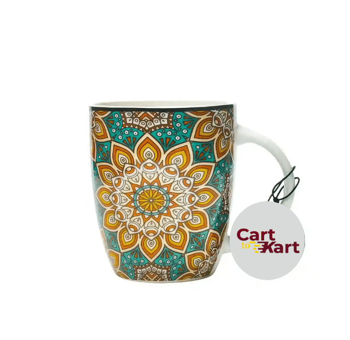 Amber Arabesque Mug
